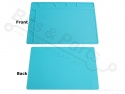 Silicone work mat 34cm x 23cm x 5mm blue
